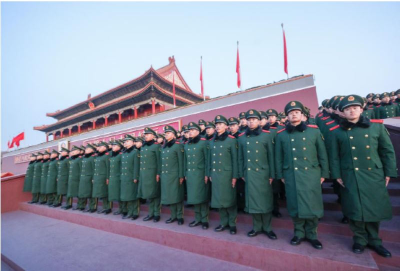 武警北京总队执勤第一支队：上好新兵下连第一课